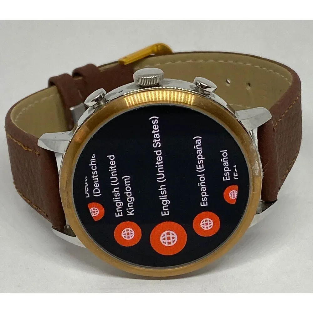 Fossil Gen 4 Authentic Digital Dial Smart Watch Custom Band FTW6016 DC88